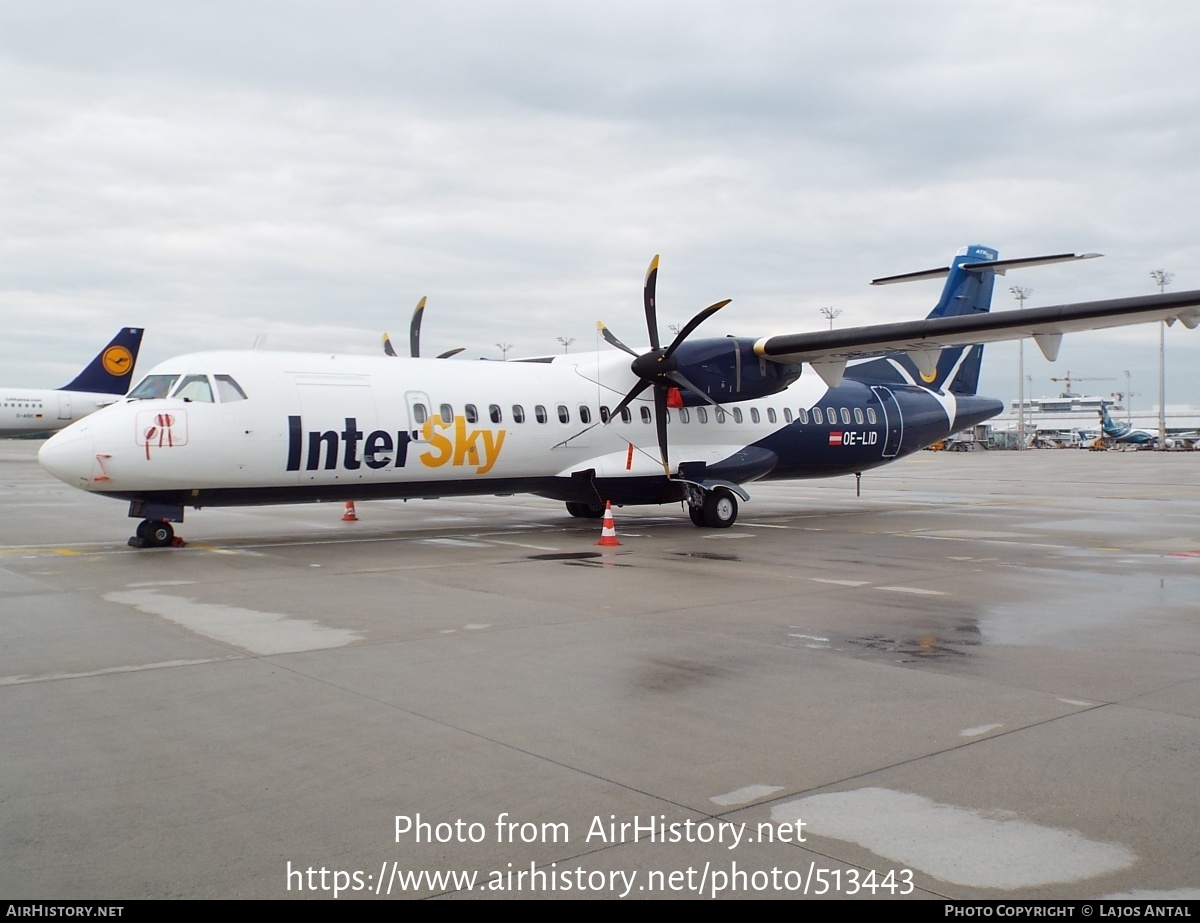 Aircraft Photo of OE-LID | ATR ATR-72-600 (ATR-72-212A) | InterSky | AirHistory.net #513443