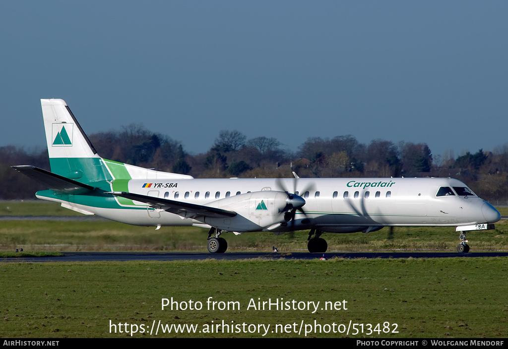 Aircraft Photo of YR-SBA | Saab 2000 | Carpatair | AirHistory.net #513482