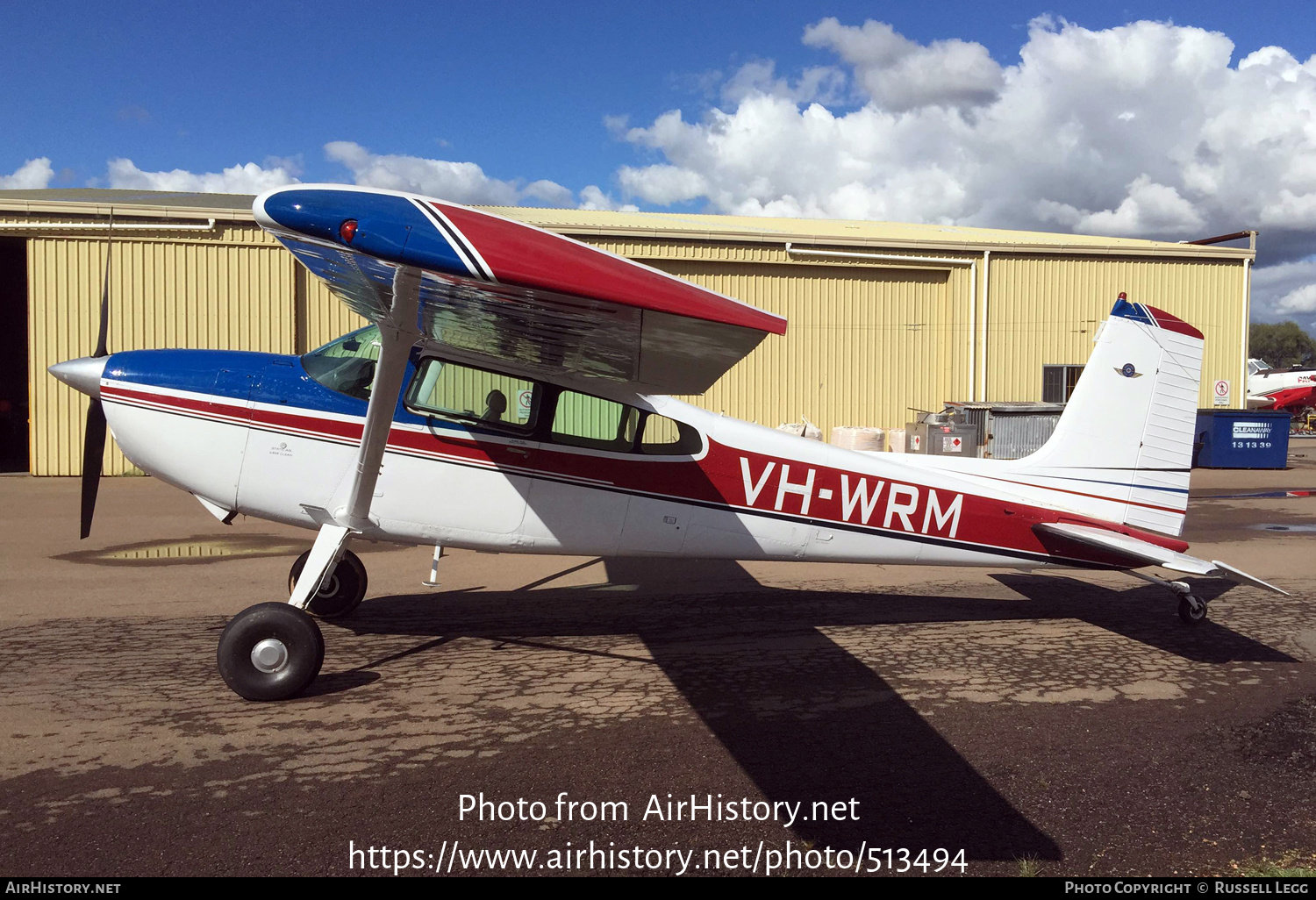 Aircraft Photo of VH-WRM | Cessna 180K Skywagon 180 | AirHistory.net #513494