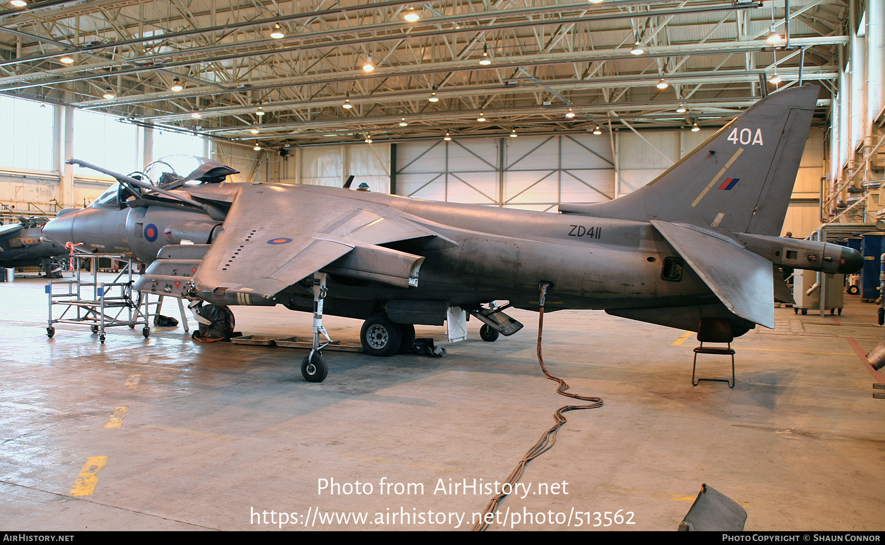 Aircraft Photo of ZD411 | British Aerospace Harrier GR7A | UK - Navy | AirHistory.net #513562