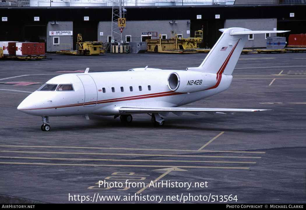 Aircraft Photo of N2428 | Canadair Challenger 600 (CL-600-1A11) | AirHistory.net #513564