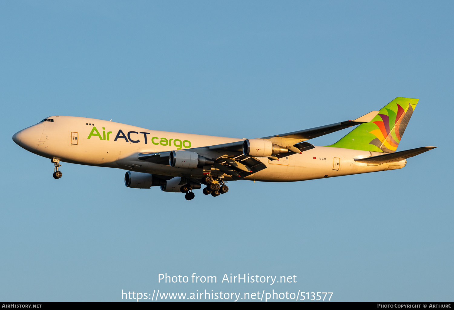 Aircraft Photo of TC-ACR | Boeing 747-428F/ER/SCD | Air ACT Cargo | AirHistory.net #513577