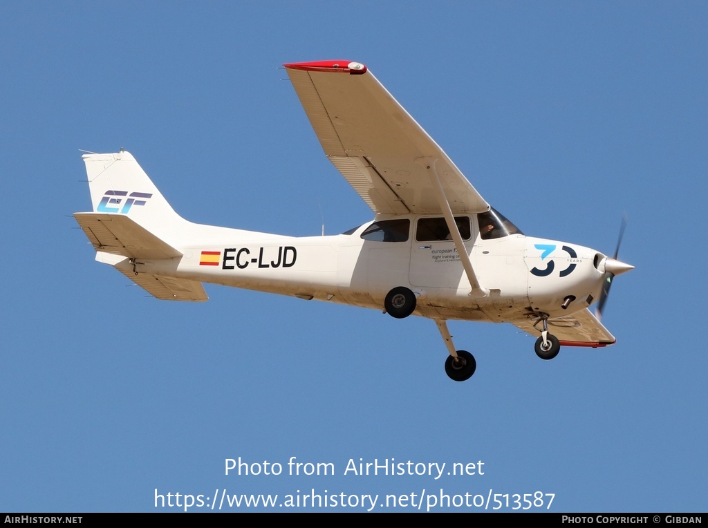 Aircraft Photo of EC-LJD | Cessna 172S Skyhawk SP | European Flyers | AirHistory.net #513587