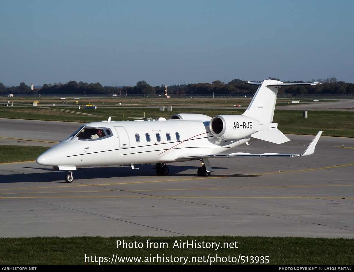 Aircraft Photo of A6-RJE | Learjet 60XR | AirHistory.net #513935