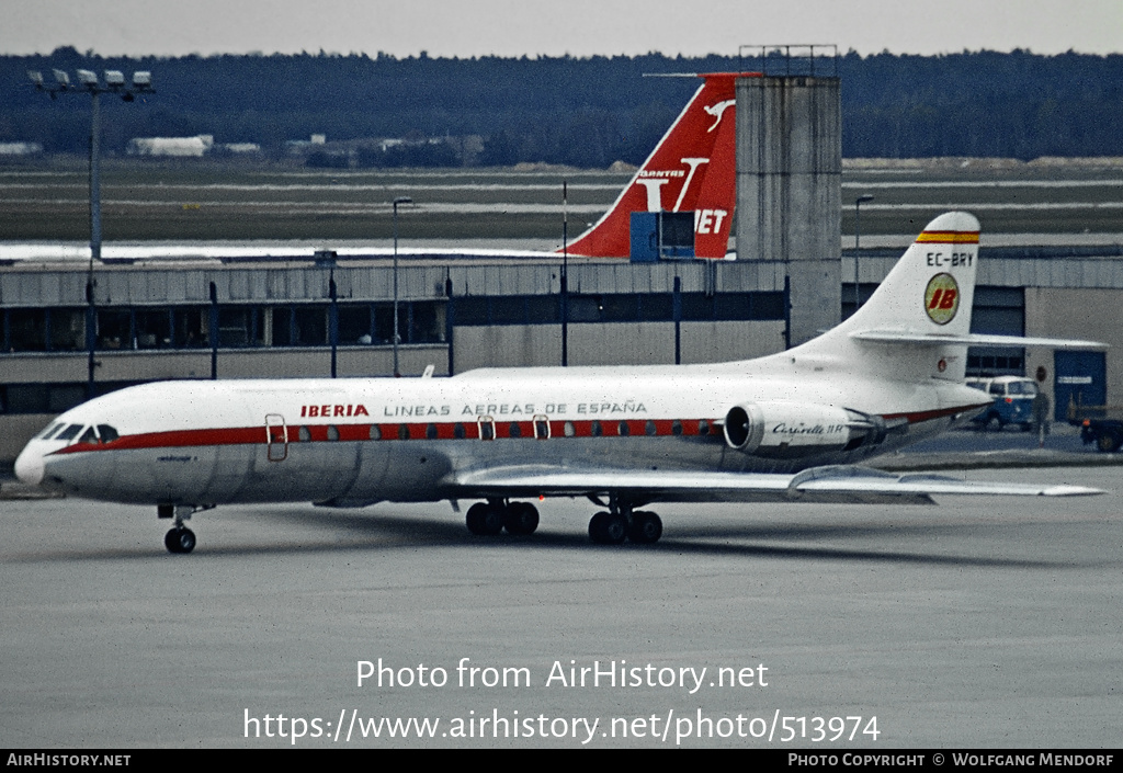 Aircraft Photo of EC-BRY | Sud SE-210 Caravelle 11R | Iberia | AirHistory.net #513974