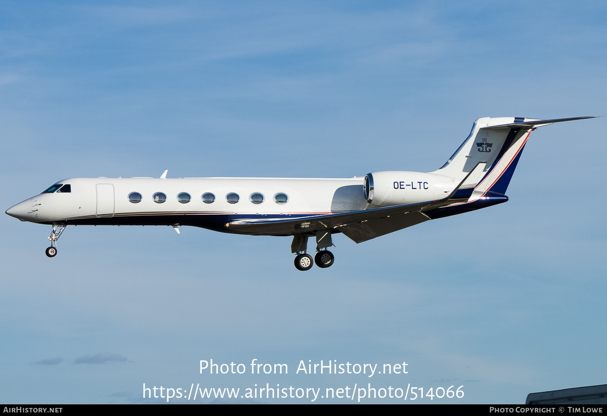 Aircraft Photo of OE-LTC | Gulfstream Aerospace G-V-SP Gulfstream G550 | AirHistory.net #514066