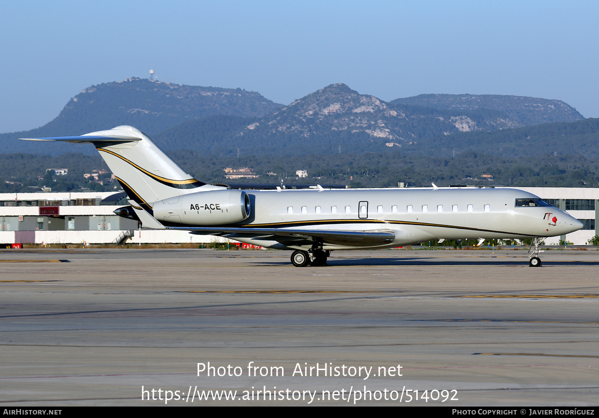 Aircraft Photo of A6-ACE | Bombardier Global 5000 (BD-700-1A11) | AirHistory.net #514092