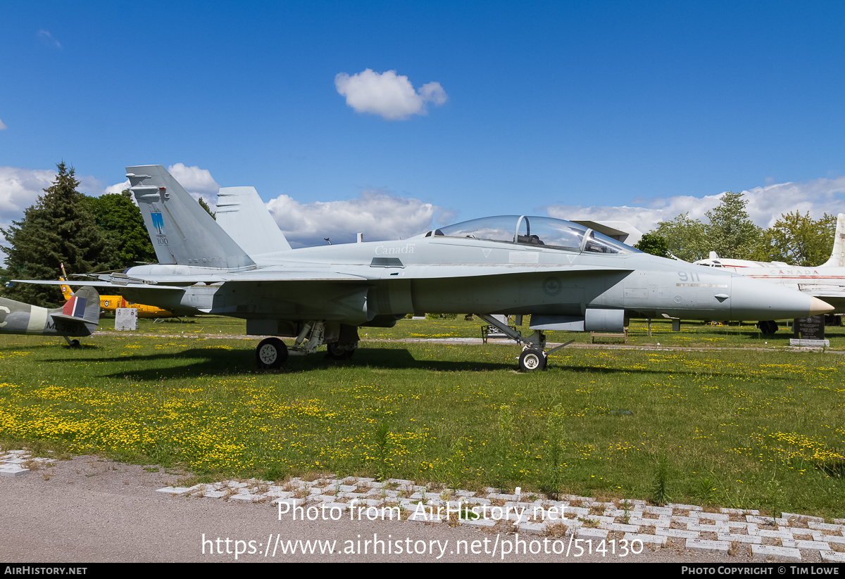 Aircraft Photo of 188911 | McDonnell Douglas CF-188B Hornet | Canada - Air Force | AirHistory.net #514130