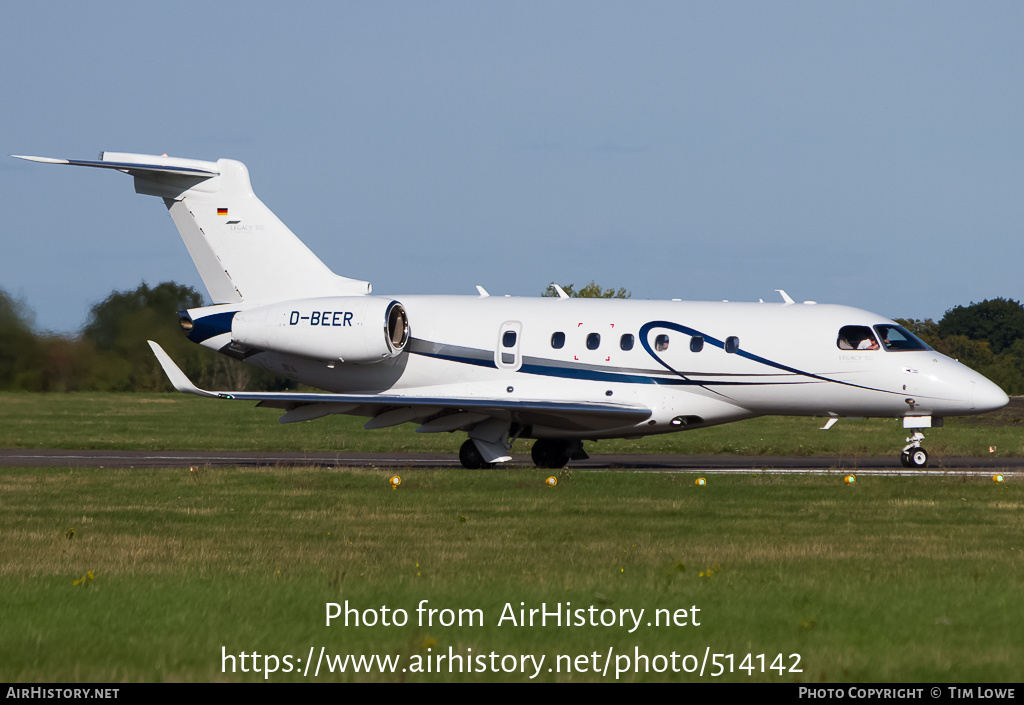 Aircraft Photo of D-BEER | Embraer EMB-550 Legacy 500 | AirHistory.net #514142