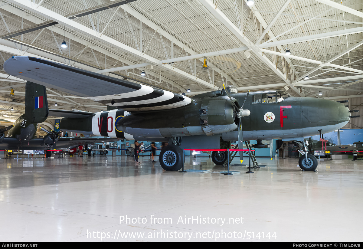 Aircraft Photo of C-GCWM | North American B-25J Mitchell | UK - Air Force | AirHistory.net #514144