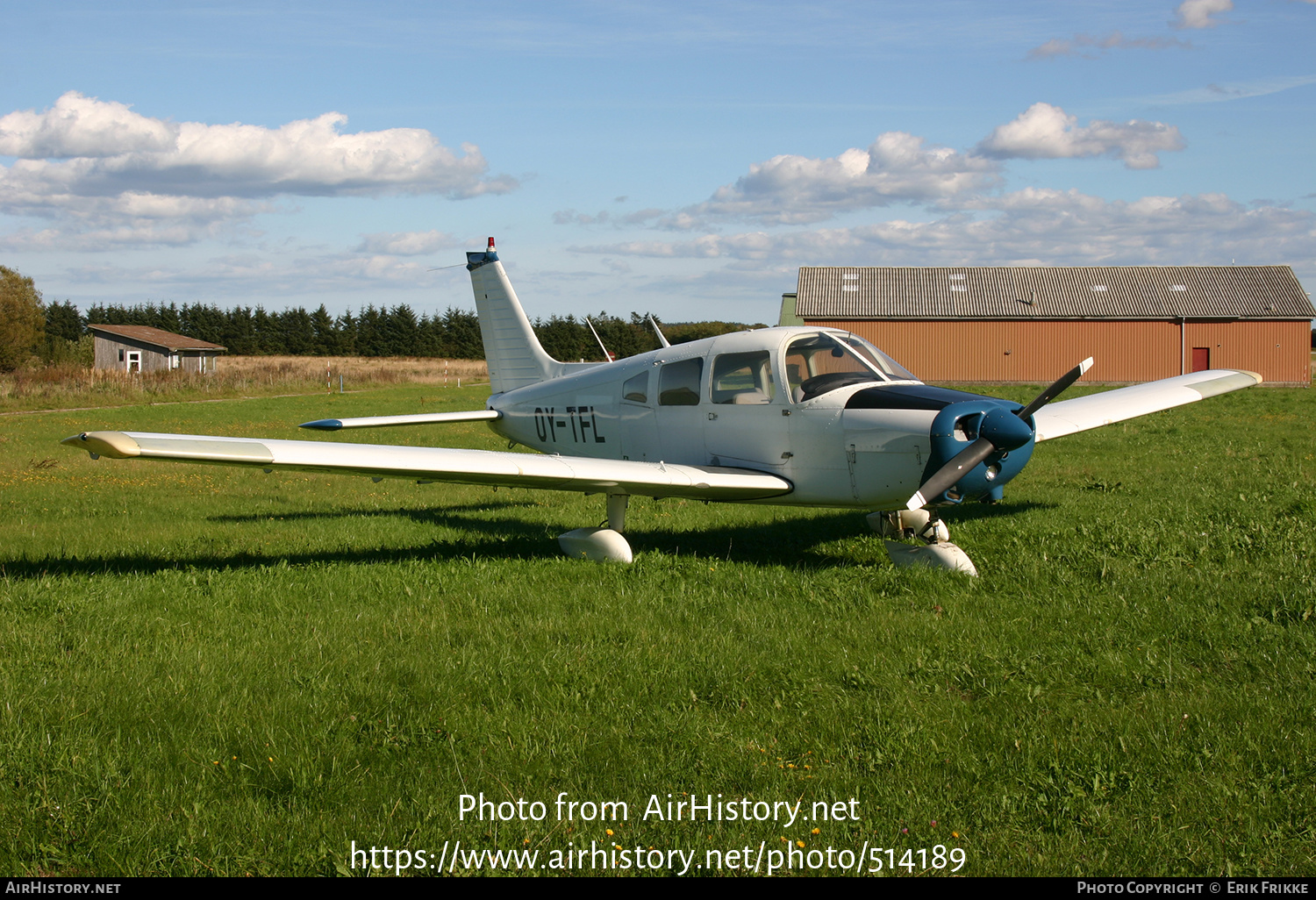 Aircraft Photo of OY-TFL | Piper PA-28-151 Cherokee Warrior | AirHistory.net #514189