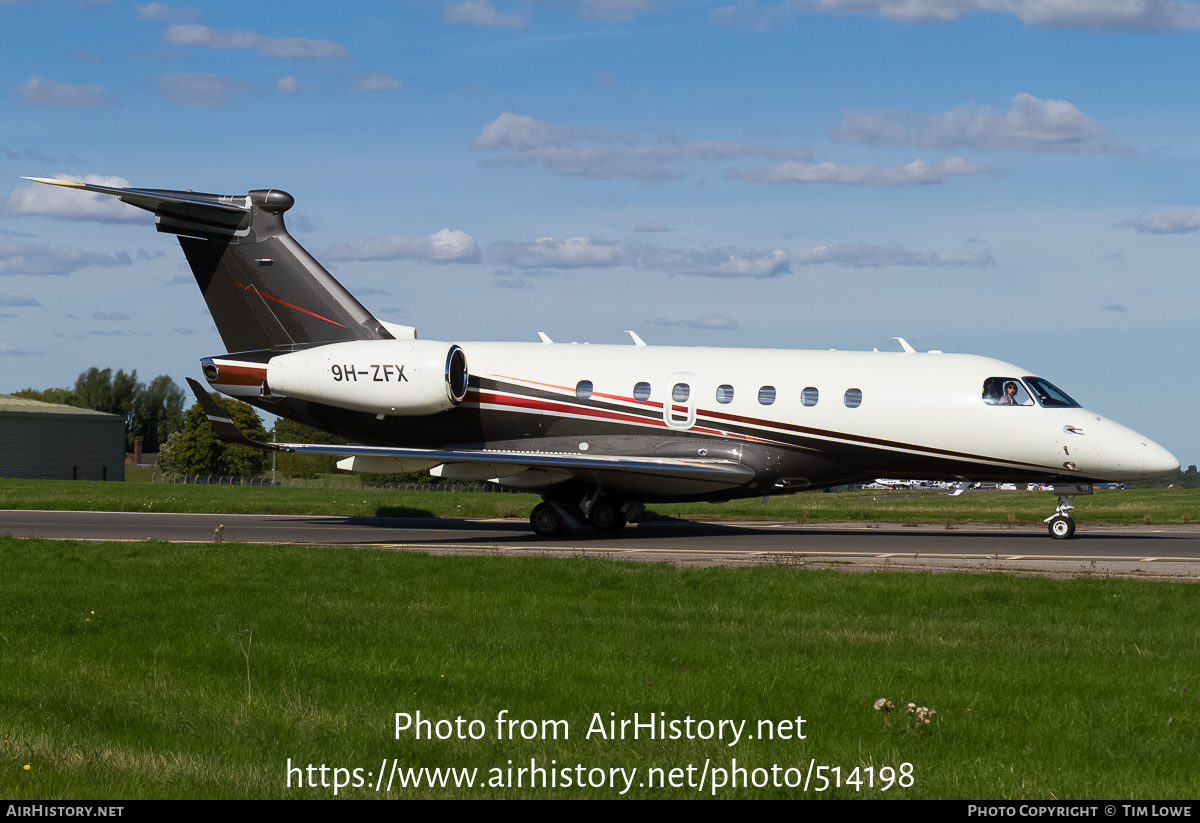 Aircraft Photo of 9H-ZFX | Embraer EMB-550 Legacy 500 | AirHistory.net #514198