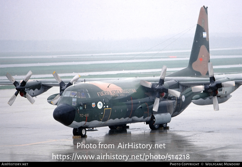 Aircraft Photo of TC-66 | Lockheed C-130H Hercules | Argentina - Air Force | AirHistory.net #514218