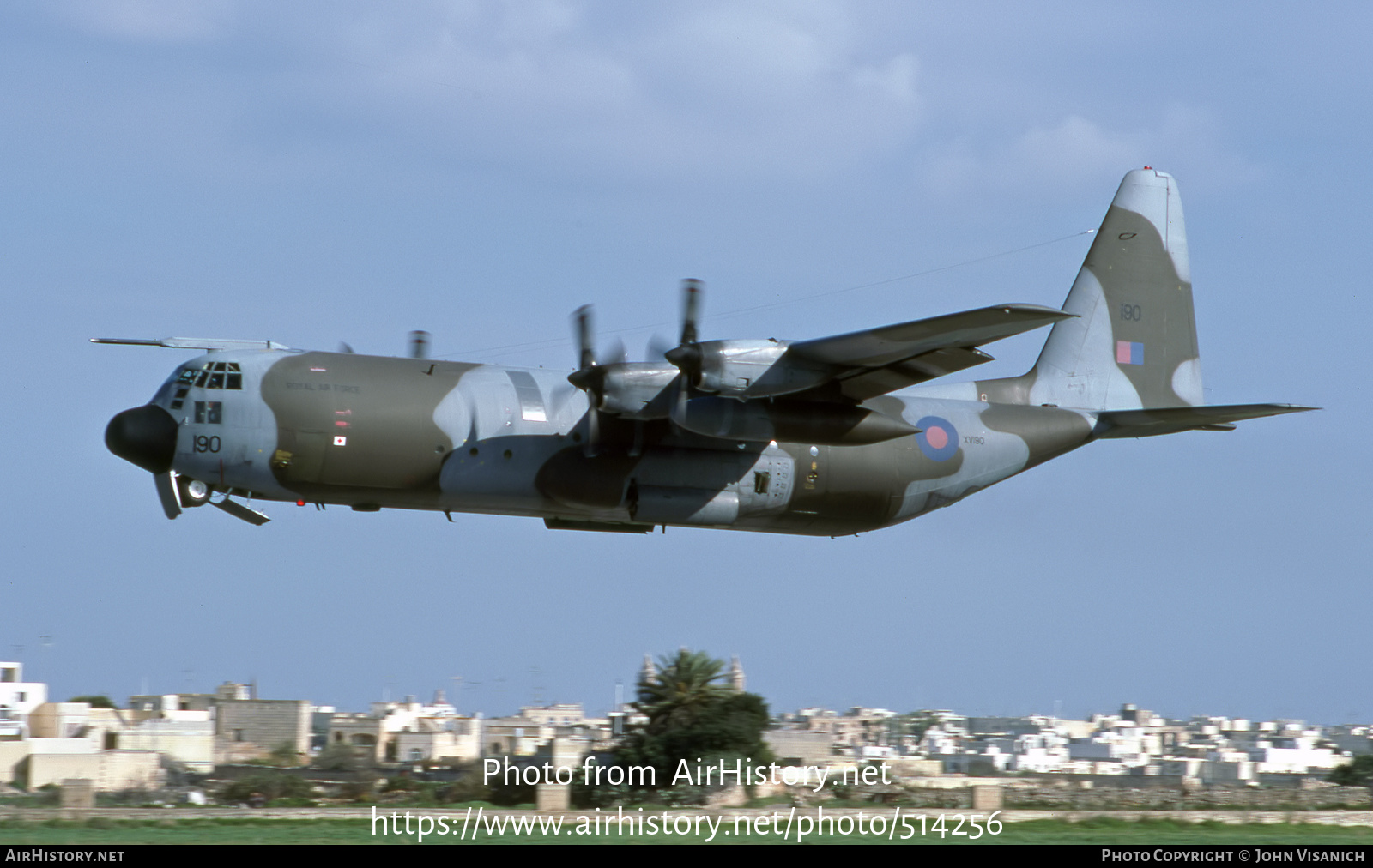 Aircraft Photo of XV190 | Lockheed C-130K Hercules C3P (L-382) | UK - Air Force | AirHistory.net #514256