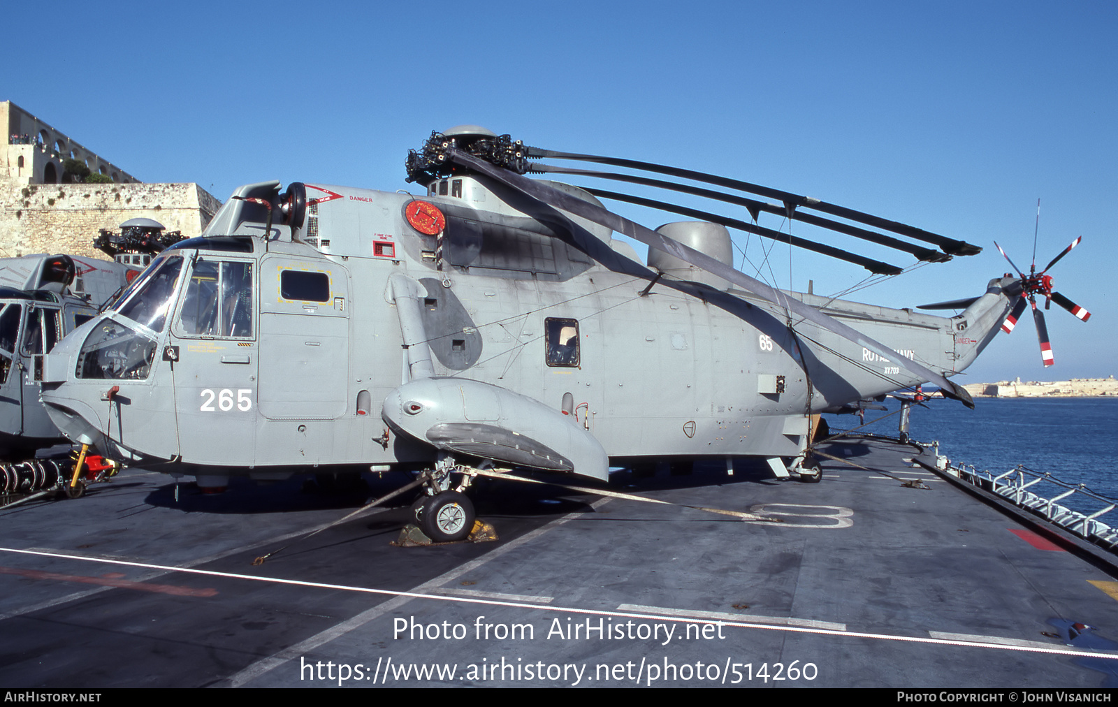 Aircraft Photo of XV703 | Westland WS-61 Sea King HAS6 | UK - Navy | AirHistory.net #514260