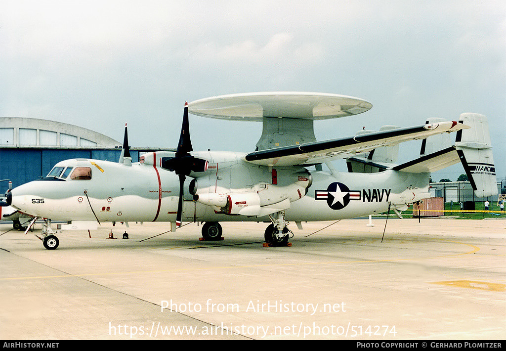 Aircraft Photo of 163535 | Grumman E-2C Hawkeye | USA - Navy | AirHistory.net #514274