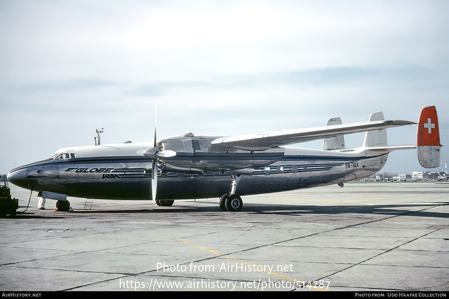 Aircraft Photo of HB-IEK | Airspeed AS-57 Ambassador 2 | Globe Air | AirHistory.net #514287