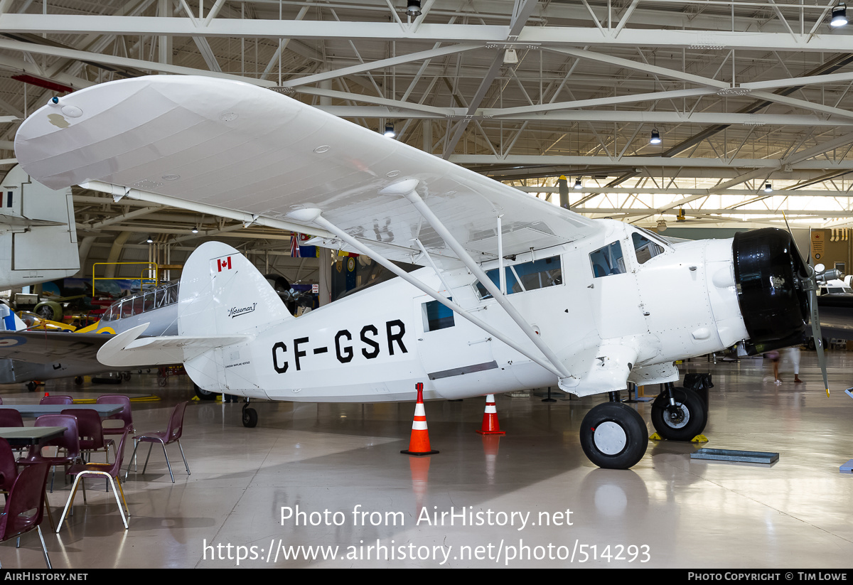 Aircraft Photo of CF-GSR | Noorduyn Norseman V | AirHistory.net #514293