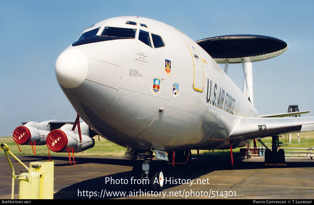 Aircraft Photo of 83-0009 / 0009 | Boeing E-3C Sentry | USA - Air Force | AirHistory.net #514301