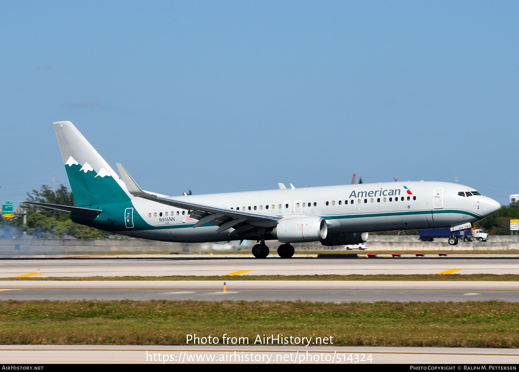 Aircraft Photo of N916NN | Boeing 737-823 | American Airlines | Reno Air | AirHistory.net #514324