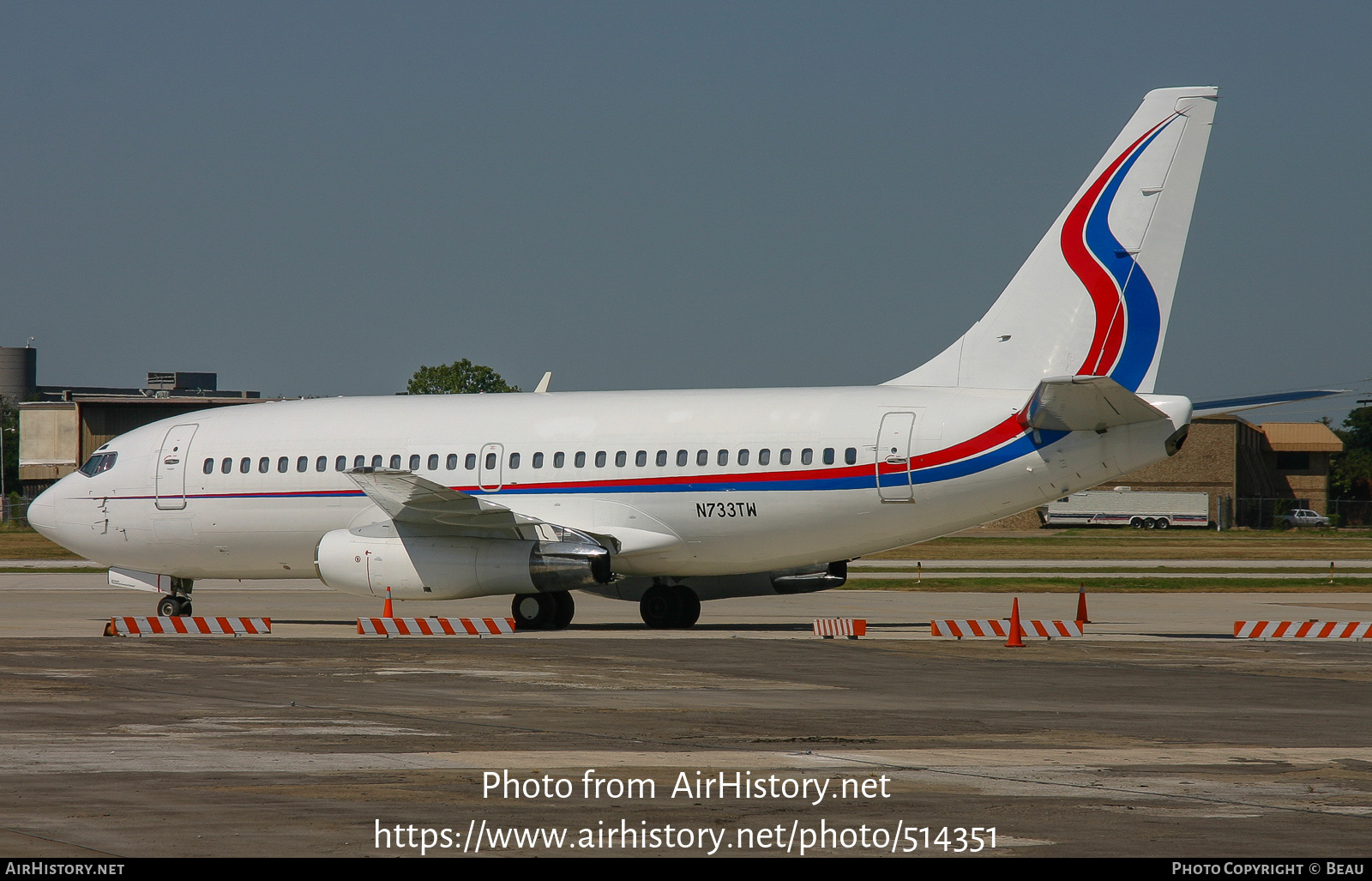 Aircraft Photo of N733TW | Boeing 737-2H4/Adv | AirHistory.net #514351