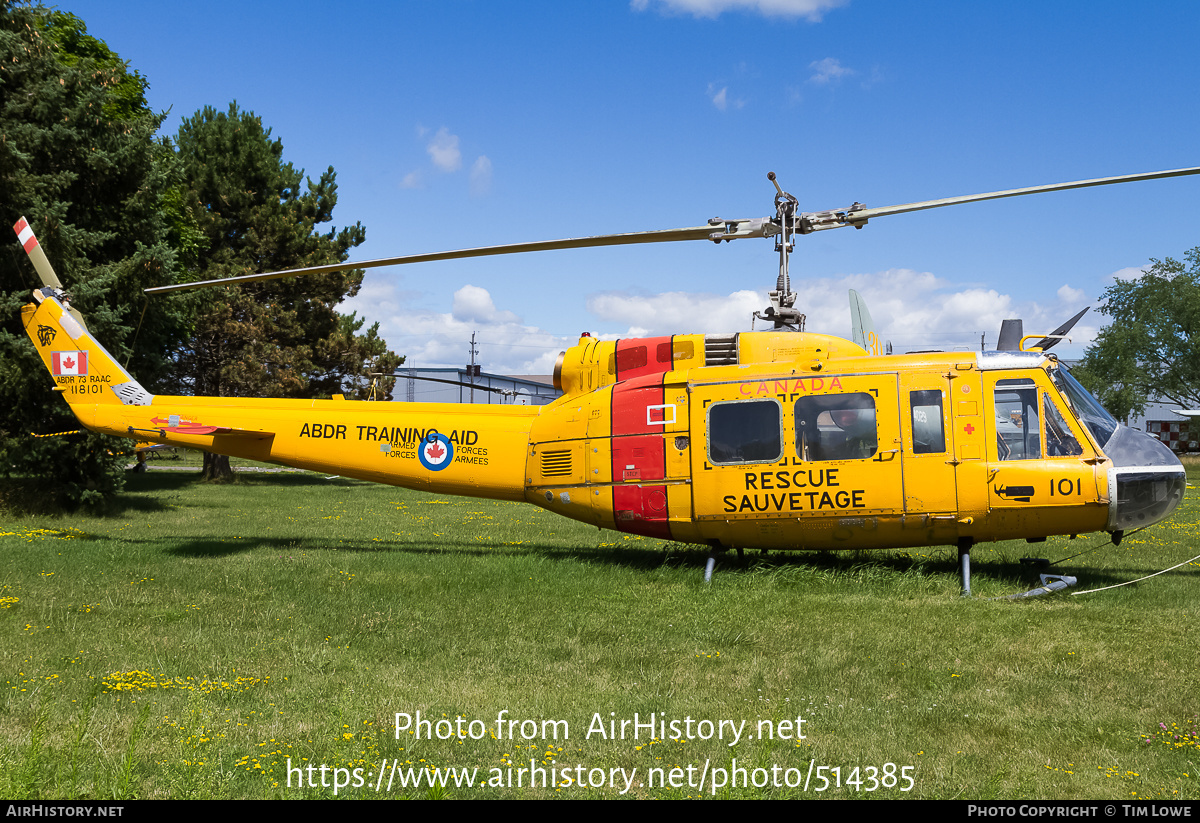 Aircraft Photo of 118101 | Bell CH-118 Iroquois | Canada - Air Force | AirHistory.net #514385