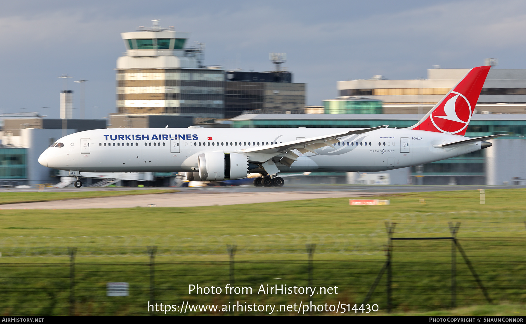 Aircraft Photo of TC-LLK | Boeing 787-9 Dreamliner | Turkish Airlines | AirHistory.net #514430