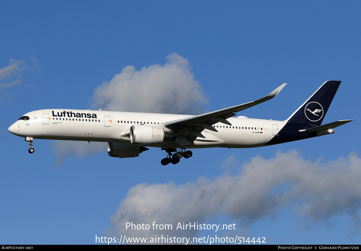 Aircraft Photo of D-AIXM | Airbus A350-941 | Lufthansa | AirHistory.net #514442