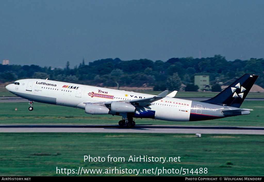 Aircraft Photo of D-AIBA | Airbus A340-211 | Lufthansa | AirHistory.net #514488