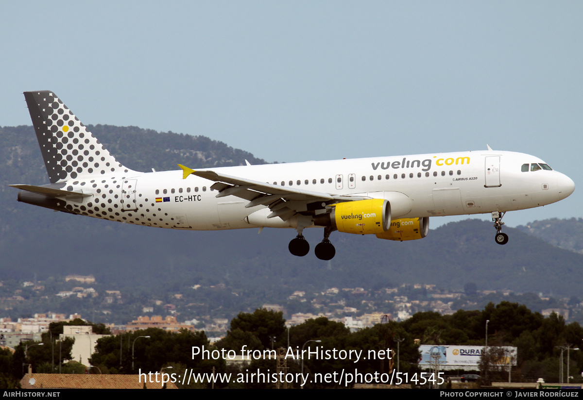 Aircraft Photo of EC-HTC | Airbus A320-214 | Vueling Airlines | AirHistory.net #514545