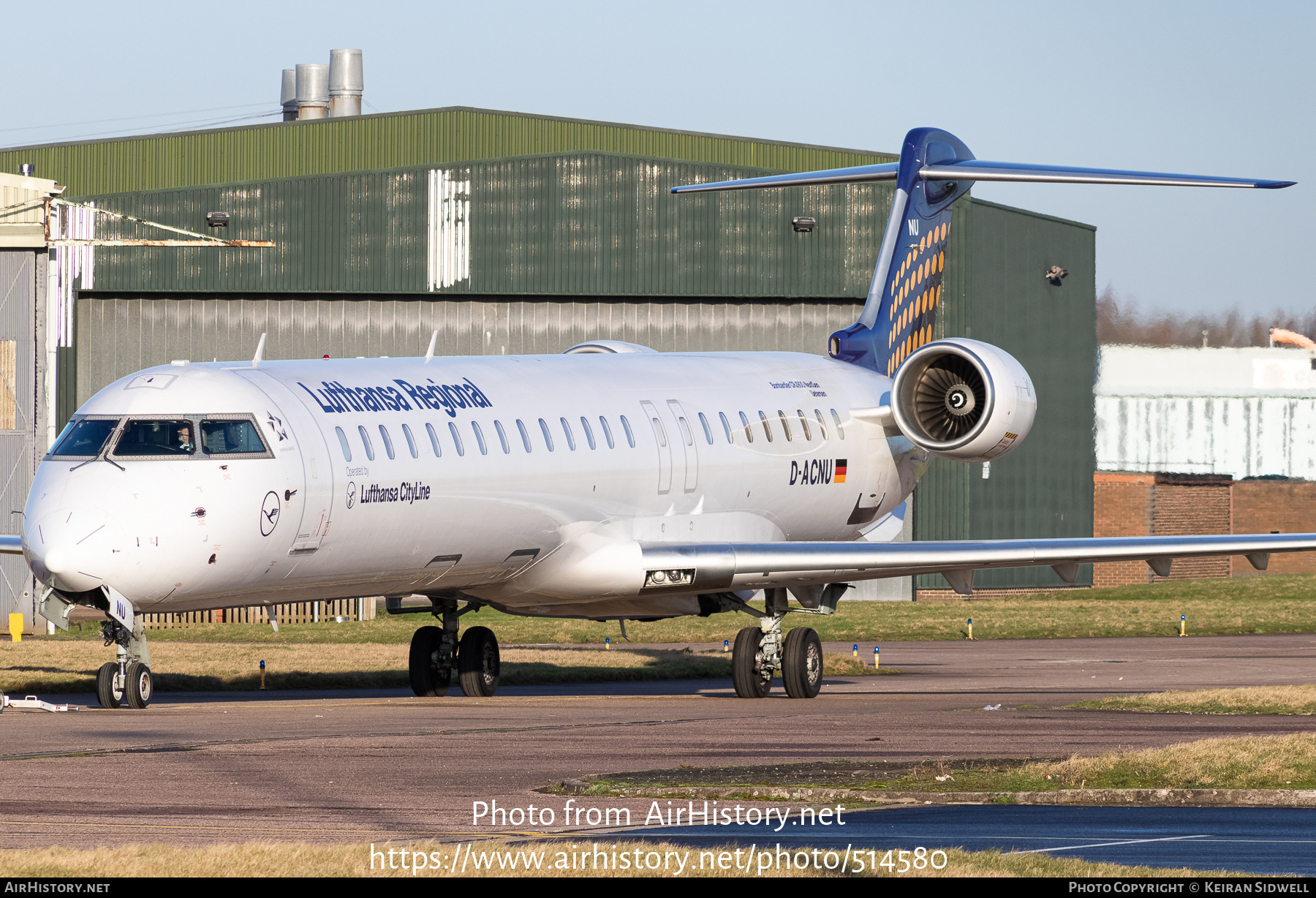 Aircraft Photo of D-ACNU | Bombardier CRJ-900LR (CL-600-2D24) | Lufthansa Regional | AirHistory.net #514580