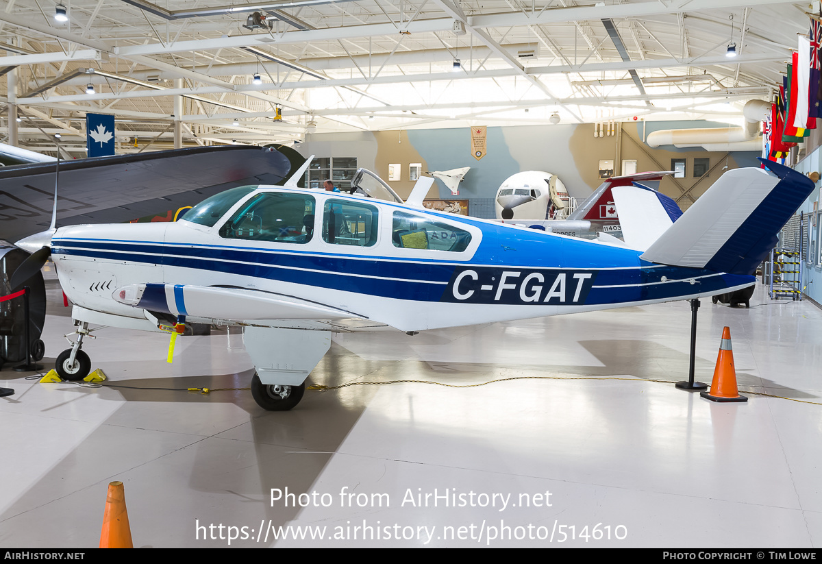 Aircraft Photo of C-FGAT | Beech 35 Bonanza | AirHistory.net #514610