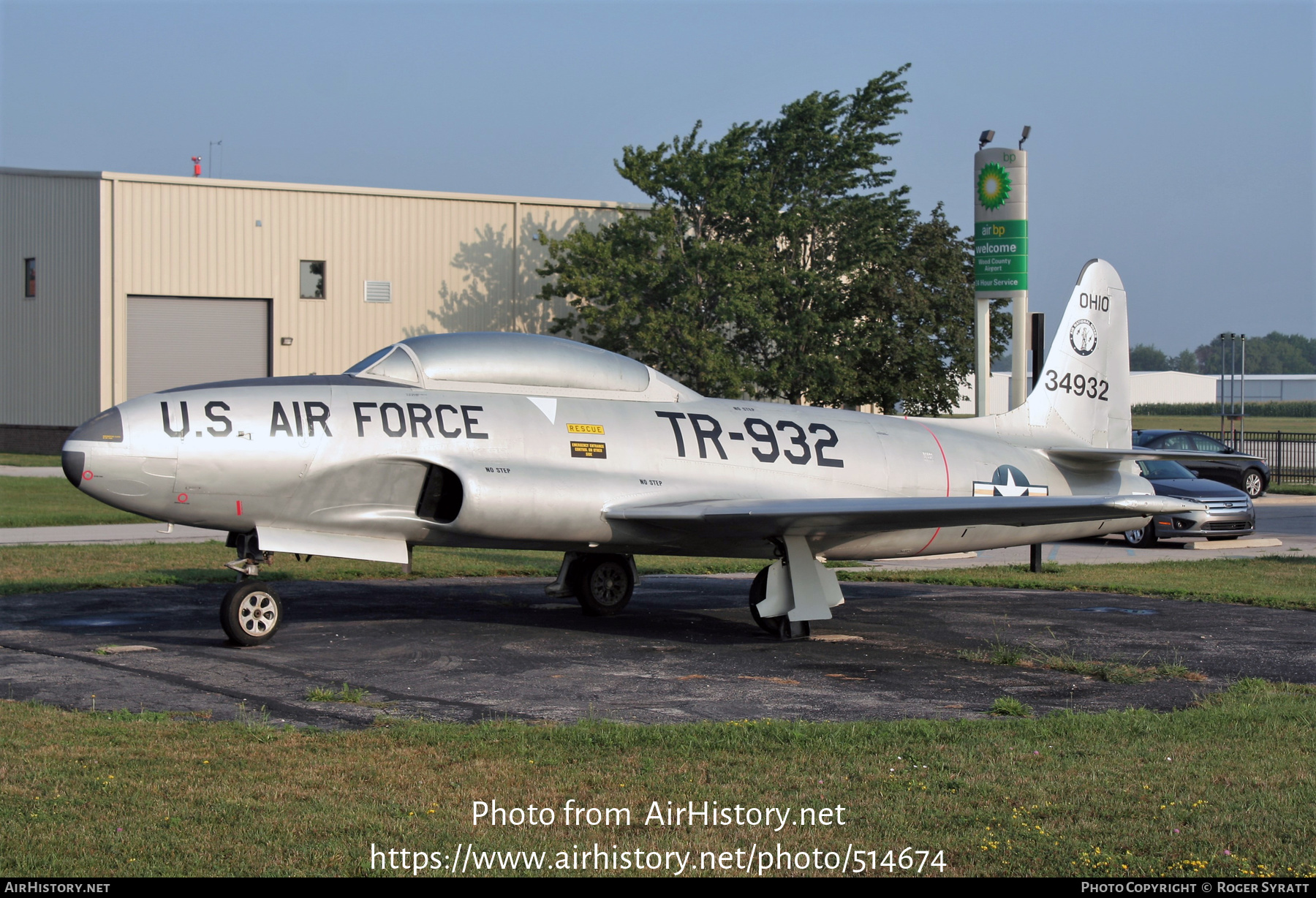 Aircraft Photo of 53-4932 / 34932 | Lockheed T-33A | USA - Air Force | AirHistory.net #514674