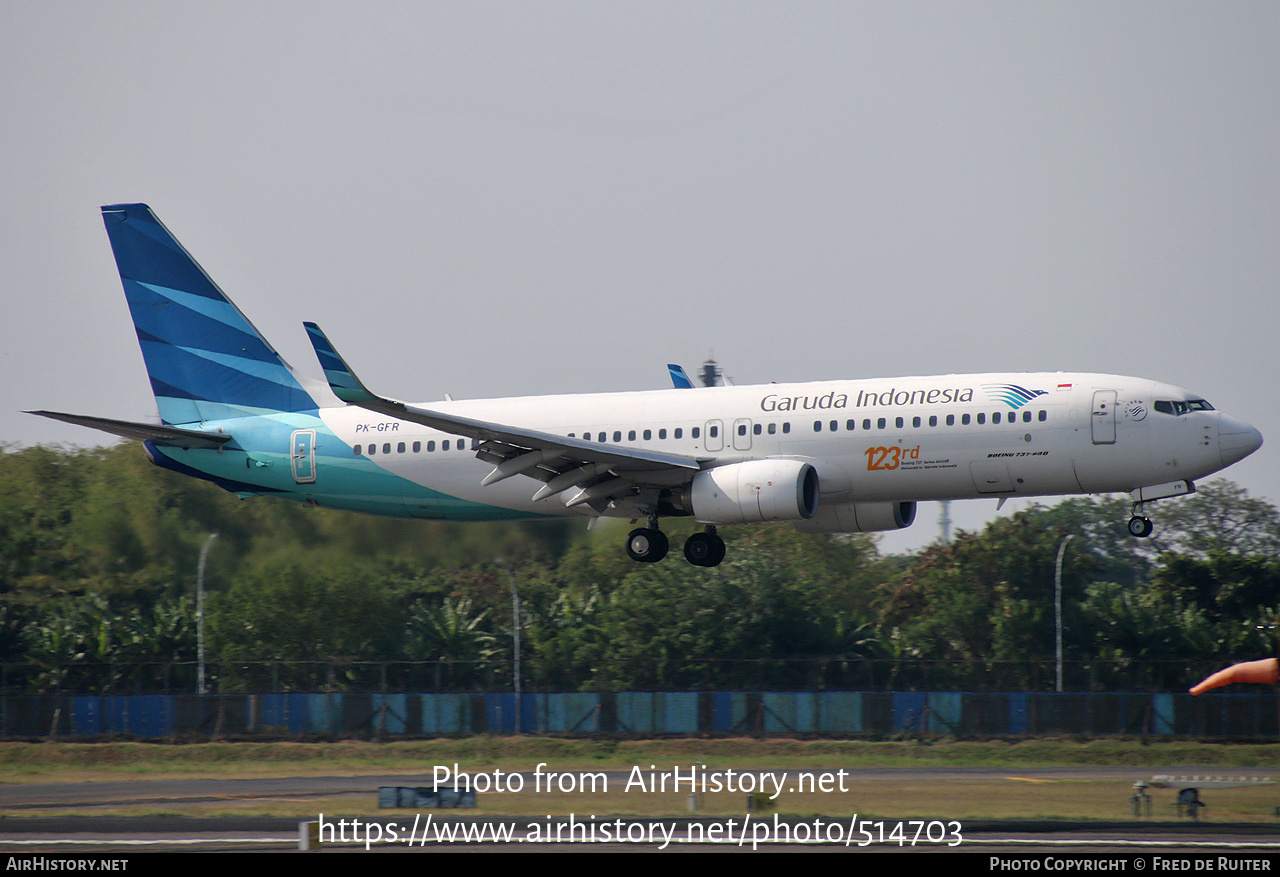 Aircraft Photo of PK-GFR | Boeing 737-81D | Garuda Indonesia | AirHistory.net #514703