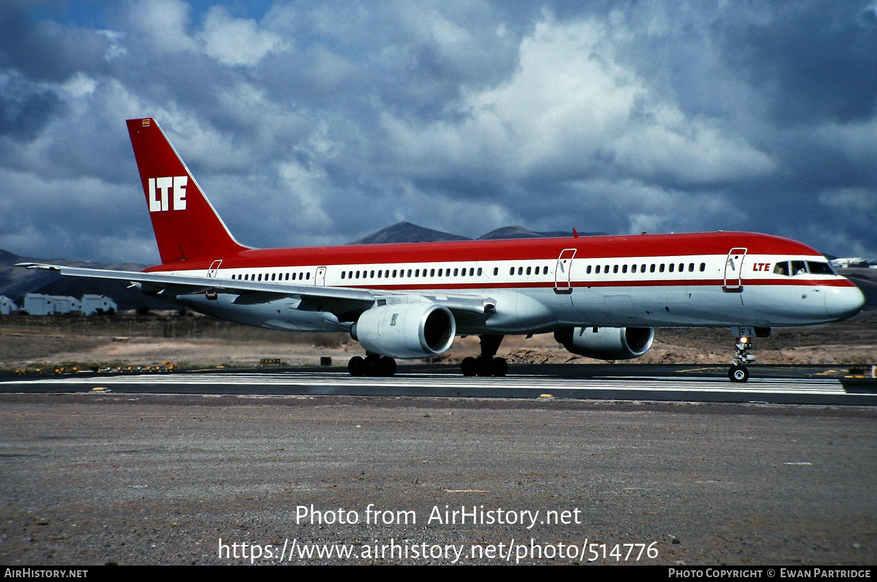 Aircraft Photo of EC-EFX | Boeing 757-2G5 | LTE International Airways | AirHistory.net #514776