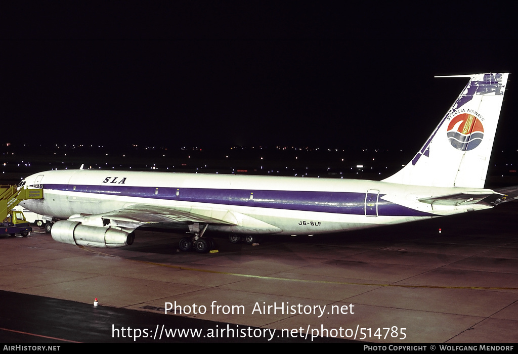 Aircraft Photo of J6-SLF | Boeing 707-323C | St. Lucia Airways | AirHistory.net #514785