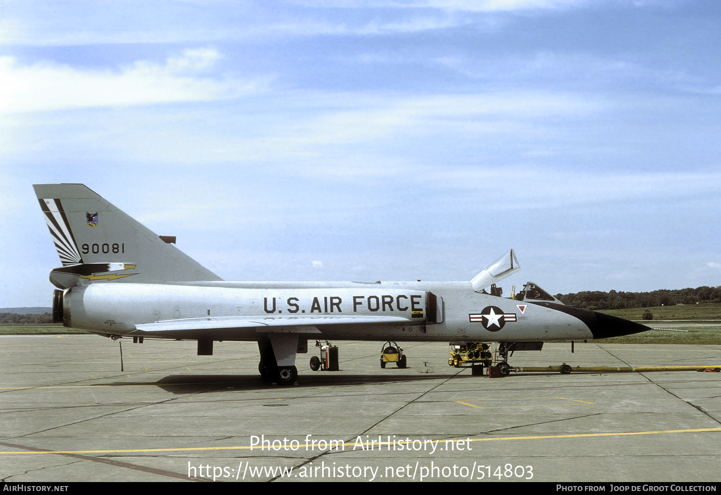 Aircraft Photo of 59-0081 / 90081 | Convair F-106A Delta Dart | USA - Air Force | AirHistory.net #514803