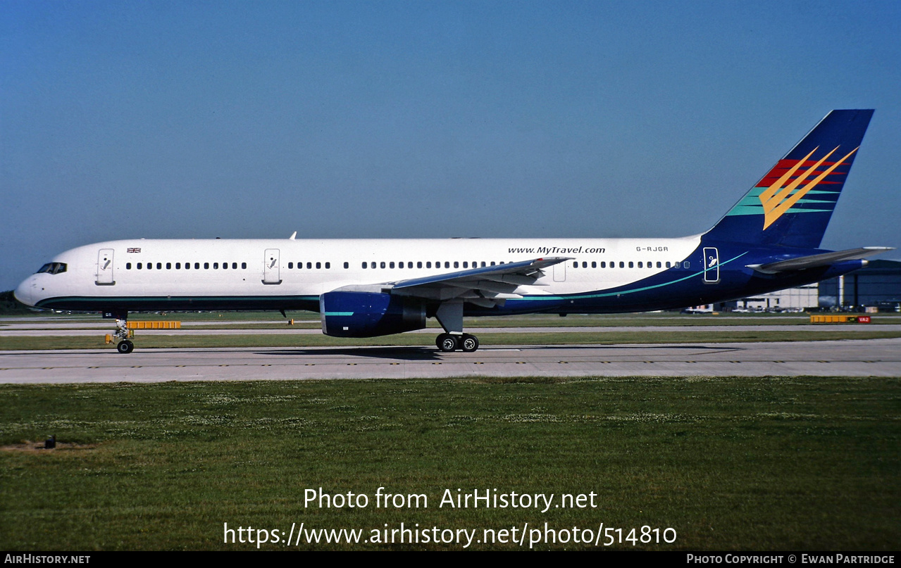 Aircraft Photo of G-RJGR | Boeing 757-225 | MyTravel Airways | AirHistory.net #514810