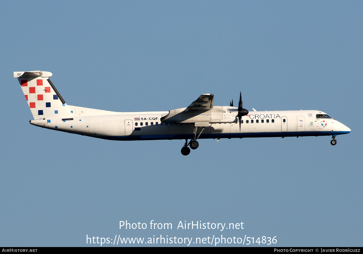 Aircraft Photo of 9A-CQF | Bombardier DHC-8-402 Dash 8 | Croatia Airlines | AirHistory.net #514836