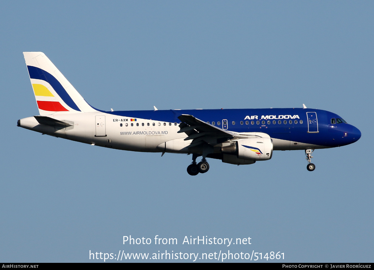 Aircraft Photo of ER-AXM | Airbus A319-112 | Air Moldova | AirHistory.net #514861