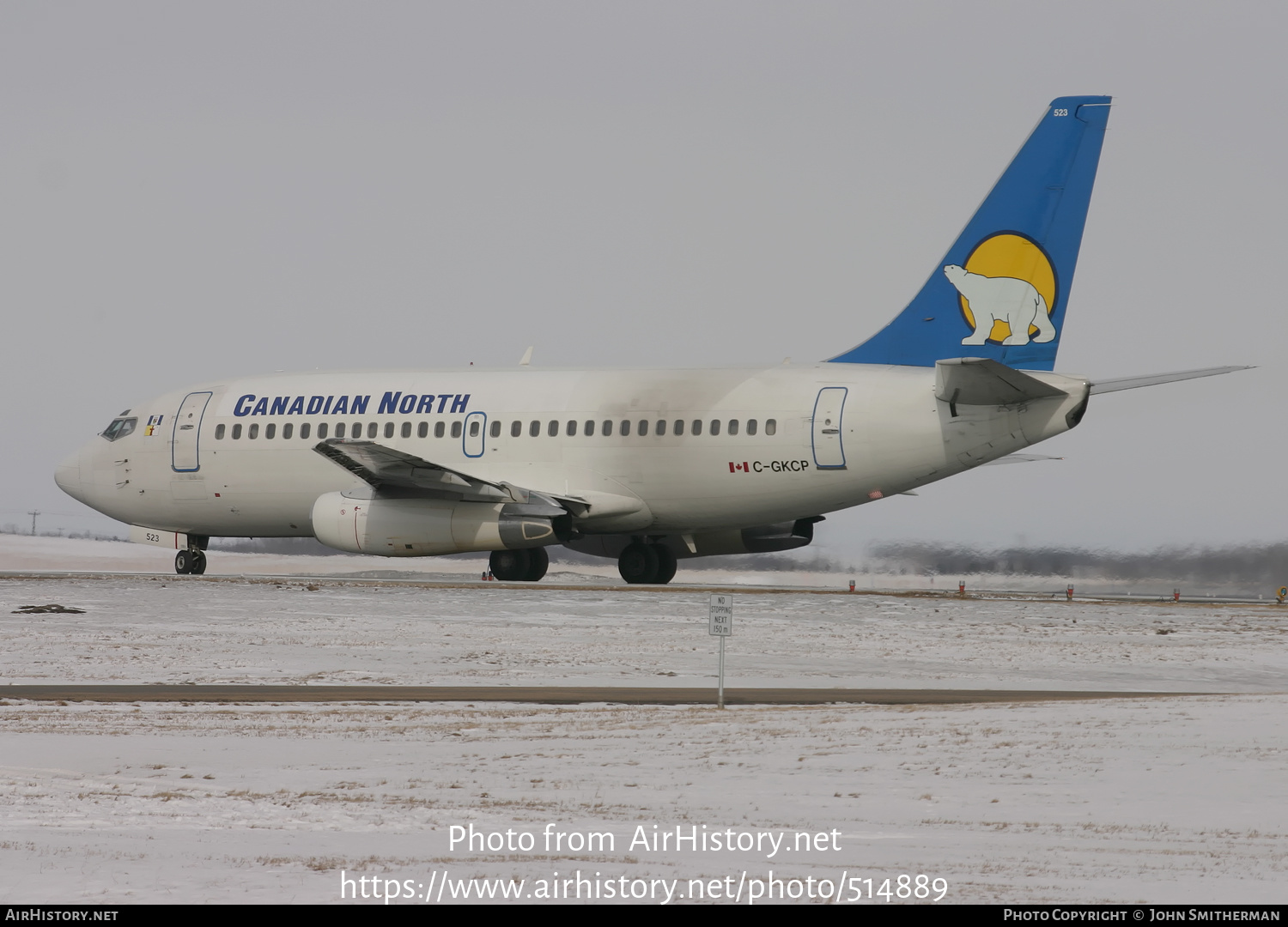 Aircraft Photo of C-GKCP | Boeing 737-217/Adv | Canadian North | AirHistory.net #514889