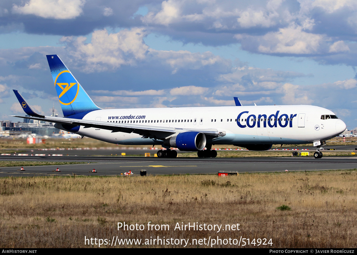 Aircraft Photo of D-ABUI | Boeing 767-330/ER | Condor Flugdienst | AirHistory.net #514924