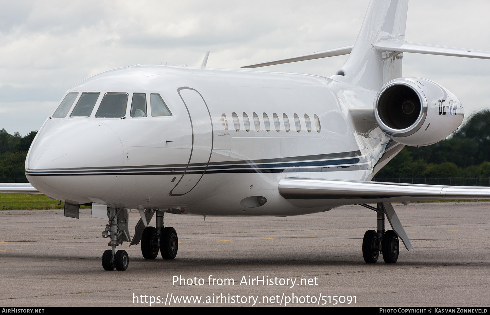 Aircraft Photo of OE-HPH | Dassault Falcon 2000 | Goldeck-Flug | AirHistory.net #515091