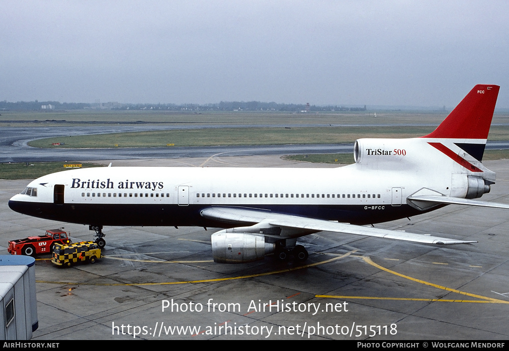 Aircraft Photo of G-BFCC | Lockheed L-1011-385-3 TriStar 500 | British Airways | AirHistory.net #515118