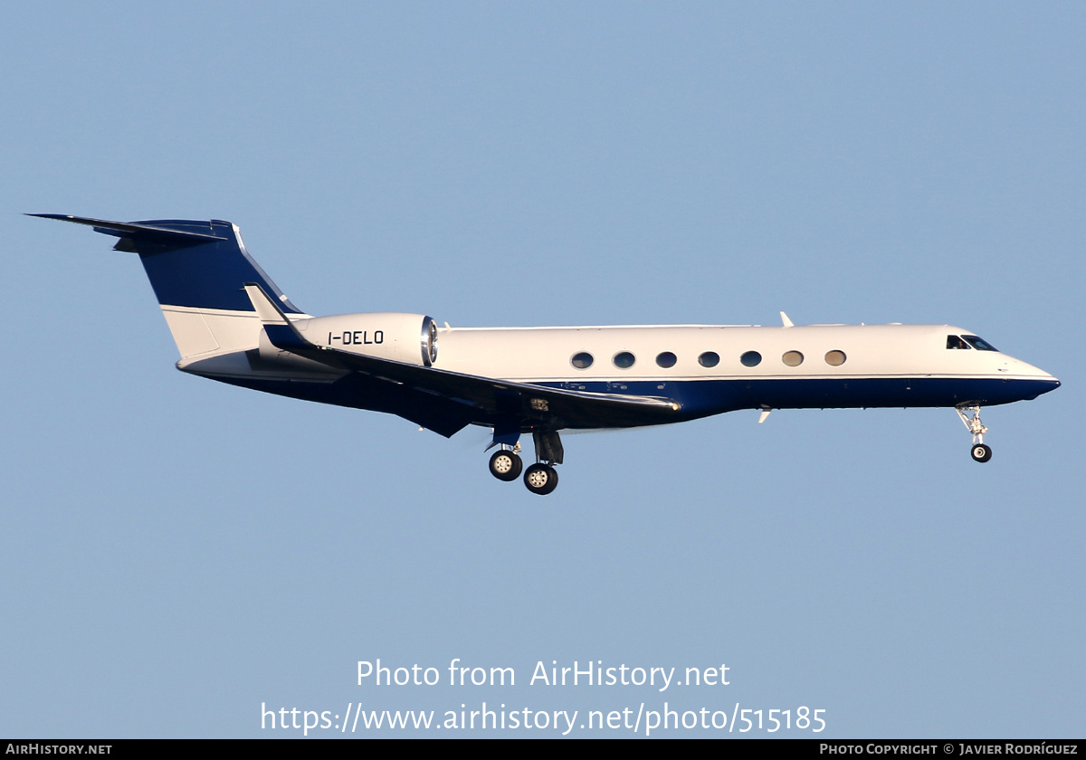 Aircraft Photo of I-DELO | Gulfstream Aerospace G-V-SP Gulfstream G550 | AirHistory.net #515185