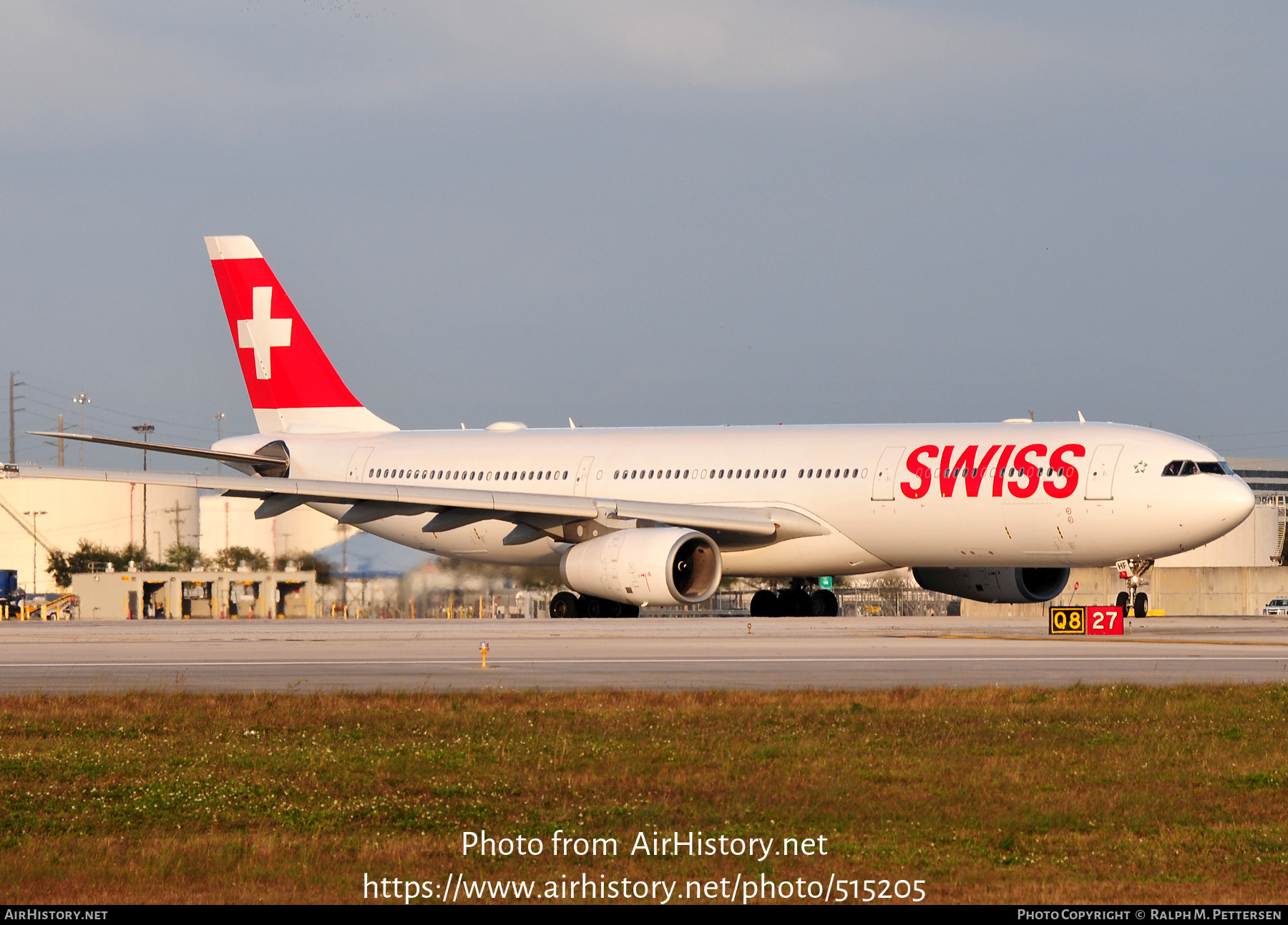 Aircraft Photo of HB-JHF | Airbus A330-343E | Swiss International Air Lines | AirHistory.net #515205