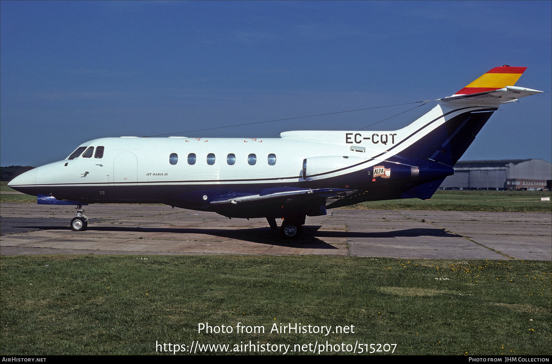 Aircraft Photo of EC-CQT | Hawker Siddeley HS-125-600B | AirHistory.net #515207