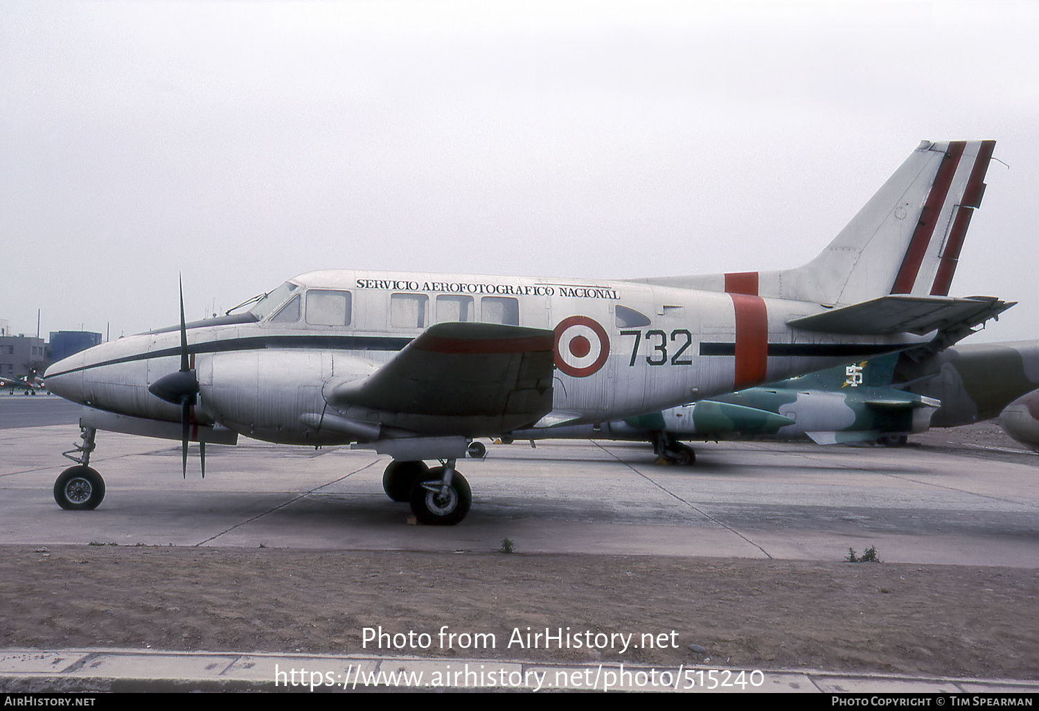 Aircraft Photo of 732 | Beech 65-A80 Queen Air | Peru - Air Force | AirHistory.net #515240