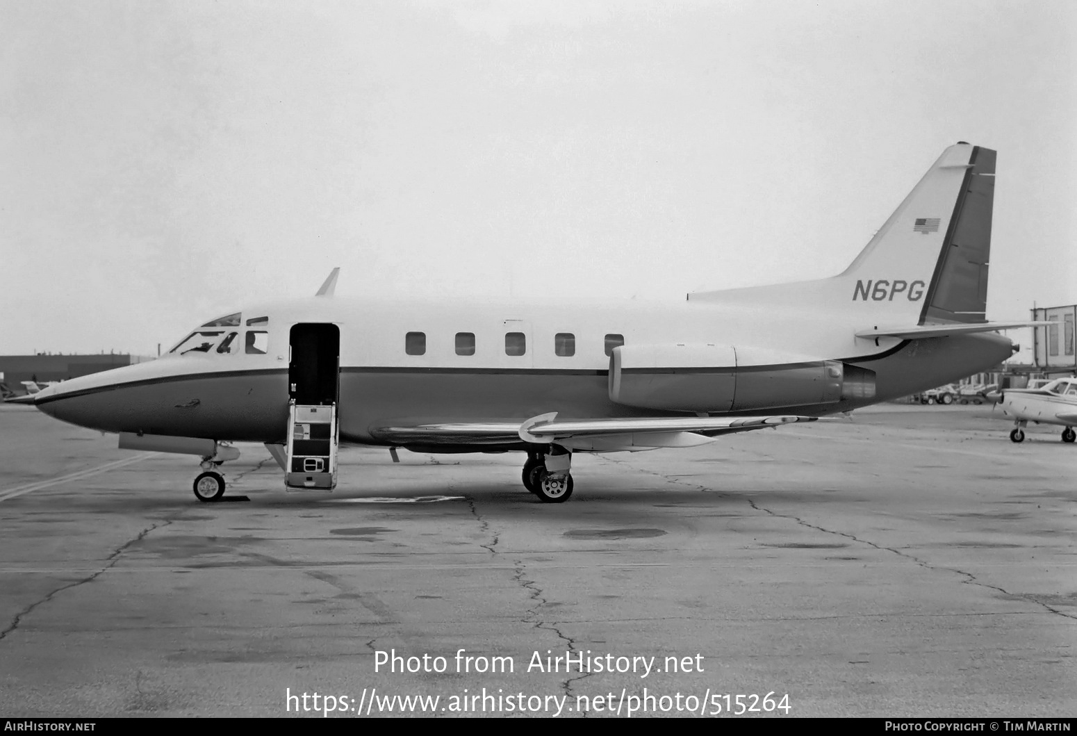 Aircraft Photo of N6PG | North American Rockwell NA-380 Sabreliner 80 | AirHistory.net #515264