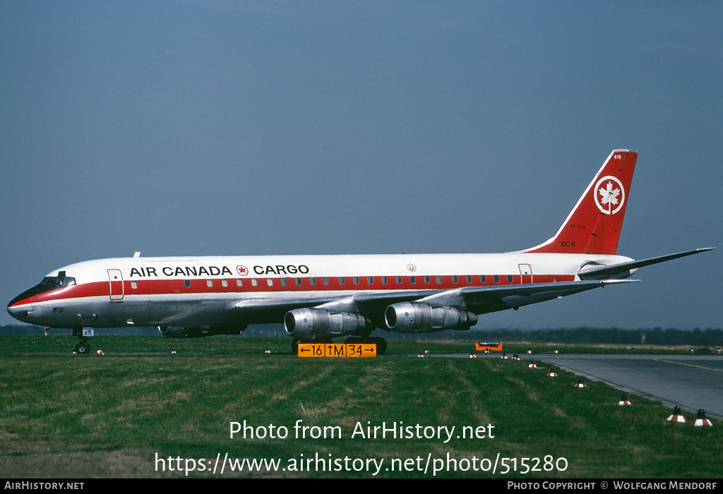 Aircraft Photo of CF-TJO | Douglas DC-8-54(F) | Air Canada Cargo | AirHistory.net #515280